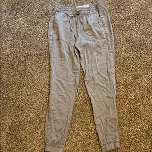 Light army green joggers